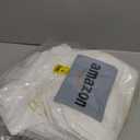 Sweetude 25 Pcs Wedding Reusable Gift Bags with Handle 10 x 14 x 4 Inches White Gold Non Woven Tote Bulk Welcome to Our Wedding for Bridal Shower Party Favors