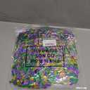 50 Feet Mardi Gras Decorations Glitter Tinsel Garland Purple Green Gold Metallic Streamers Sparkling Glittering Hanging Decoration for Mardi Gras Indoor Outdoor Home Party Decor