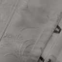 SHYMMUO White Corset Top for Women - Lace Up Floral Bustier Satin Elegant Bridal Corset for Weddings, Parties, Costumes (Large)