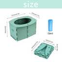 SunnySmile Travel Potty for Car，Travel Potty for Kids，Portable Potty for Toddler，Apply to Camping, Tourism, Outdoor, Indoor