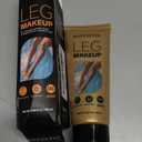 Kototo Tattoo Cover Up Makeup Waterproof (4.05 Fl Oz, Medium Brown), Long Lasting Leg & Body Foundation, Leg Makeup Waterproof No Transfer, Body Coverage Perfector for Scar & Skin Imperfections