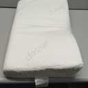 DRAVEL P01 Neck Support Pillows for Sleeping (P01C-White) (Memory Foam Small)