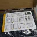 Sliding Garage Door Screen 9x8FT for 1 Car Garage Doors, Magnetic Garage Screen Door with Track Closure, 9x8Ft Retractable Garage Door Screen(Patent has Been published)