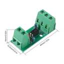 PC817 1 Channel Optocoupler Isolation Module 1CH Optocoupler PC817 3-5V 12V 24V Photoelectric Isolator PNP NPN Signal Converter Rail Holder PLC Drive Motor Board