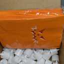 Sabary 50 Sets Luminary Bags with Flameless Tea Lights Outdoor Luminaries LED Lantern Candle Bags for Wedding Birthday Ramadan Christmas Party Decorations Romantic Decor(Firework)