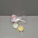 Colorful Macaron Lollipop Party Decorations - 6 Candy Gift Hanging Ornaments for Christmas, New Year, Easter, and Birthday Celebrations (6pcs Ice Cream)