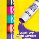 Crayola Quick Dry Paint Sticks (12ct), Washable Paint Set for Kids, Arts & Crafts Supplies, Multi-Surface, Assorted Colors, Kids Gifts