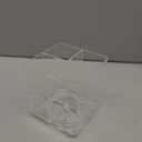 AIEVE Drink Packet Organizer, Lazy Susan Organizer for Water Flavor Packets, Drink Mix Rotating Turntable Sugar Packet Holder Container for Pantry Organizers and Storage, Square