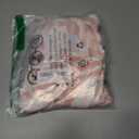 Newborn Baby Girl Christmas Outfit Santa Claus Romper Long Sleeve Striped Jumpsuit Infant Flared Pants with Headband (Pink, XS)