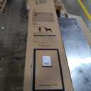 PetSafe Sliding Glass Pet Door - No-Cut DIY Install Doggy Door for Renters - Aluminum Frame - Adjustable Height 91 7/16" to 96" - Ideal for Large Dogs Up to 100 lb - White