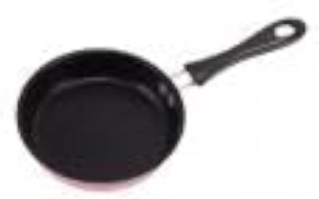 Non Stick Frying Pans Stainless Steel Skillet Small Omelet Pans Calibre 4 Inch(4 Inch, Pink)