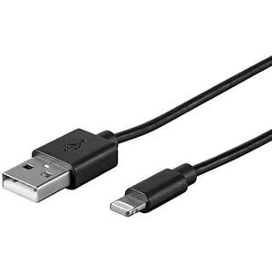 TUDIN 2 Pcs 3FT USB Data Sync Charge Cable MFi Certified Tablet Black
