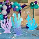 Yousoontic Large Under the Sea Mermaid Party Decor Set, Mermaid Birthday Baby Shower Party Decorations Large Sea Corals Stand up Prop for Birthday Wedding Baby Shower Decorations