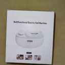 Electric Nail Clipper - 3 in 1 Upgraded Smart Trimming & Polishing Nail Clipper with 2 Adjustable Speeds, LED Light & Chip Collecting Box, Suitable for Adults, Elderly