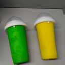 Kool Aid Slushi Cup 2 Pack Green and Yellow