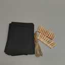 jijAcraft 20Pcs Paper Photo Frames, 4x6Inch Black Picture Display Holders, Graduation Cardborad Picture Frames with String and Clips, DIY Photo Hanging Banner for Home, Classroom, Offices