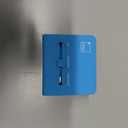 Lewis N. Clark Global Adapter With 2.4A Dual USB Charger - Blue