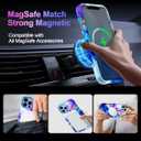 Casetego for iPhone 13 Pro Max Case,Compatible with MagSafe,[Military Grade Drop Test] Full Body Protection Slim Shockproof Rugged Marble Women Girls Case for iPhone 13 Pro Max 6.7 inch,Azure Blue