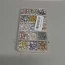 900 Pieces Rondelle Spacer Beads for Jewelry Making, 8mm Rhinestone Spacer Beads Crystal Bead Spacers for Bracelets, Focal Beads for Pen, 15 Colors