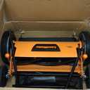 LawnMaster LMRM1801 Push Reel Lawn Mower 18-Inch 5-Blade