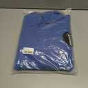 CHYRII Women Overized Puff Long Sleeve V Neck Knitted Polo Pullover Sweater Jumper Tops (M)