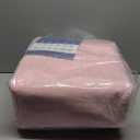 Scalloped Washable Rugs for Living Room, Solid Pink 6x9 Area Rugs for Bedroom Girls, Non Slip Scalloped Rug with Rubber Back, Soft Dorm Nursery 6x9 Rugs for Dining Room