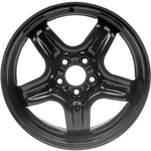 Dorman 939-101 Wheel Compatible with Select Chevrolet / Pontiac / Saturn Models, Black, 17 inches x 7 inches