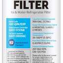 Samsung HAF-QIN-2P/EXP Genuine Refrigerator Water Filter, Reduces 99% of Harmful Contaminants for Clean, Clear Drinking Water, 6-Month Life, Easy Install, Pack of 2