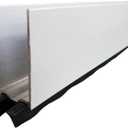 Bottom Expander for Security Storm Door .1" Thickness ONLY - 35.5"x1" White