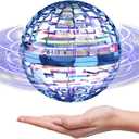 Magic Flying Orb Ball with Lights,2025 UFO Hand Operated Mini Drone for Kids Age 813,Galactic Fidget Spinner Boomerang Hover Balls,Christmas Birthday Gifts Toy for 6 7 8 9 10+ Year Old Boy Girl Teens