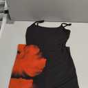 PRETTYGARDEN Womens Floral Maxi Dress Summer 2026 Sexy Spaghetti Strap Slip Bodycon Mesh Beach Vacation Dresses (Small, Floral Black Red)