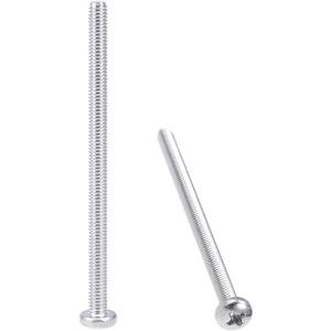 uxcell M4x65mm Machine Screws Pan Phillips Cross Head Screw 304 Stainless Steel Fasteners Bolts 10Pcs