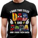 Dad Shirt - Fathers Day Shirt for Dad - Daddy Shirts - Best Dad Tshirt - Gifts for Dad on Fathers Day (S)