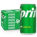 Sprite Lemon Lime Soda Soft Drinks, 7.5 fl oz, 6 Pack (EXP 05/19/25)