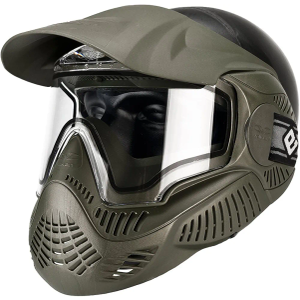 Evike Airsoft Annex MI-7 ANSI Rated Full Face Face Pro with Thermal Lens by Valken (Color: OD Green) - (PID: 48438)
