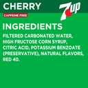 7UP Cherry Flavored Soda, 12 fl oz cans, 12 pack, Best By 05/08/27