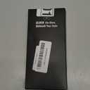 Polarized Clip-on Flip Up Metal Clip Rimless Sunglasses for Prescription Glasses (Black)