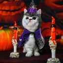 BESPORTBLE 1 Set Halloween Cat Costume Cat Cloak Hat Dog Halloween Costume Costumes for s Puppy Pet