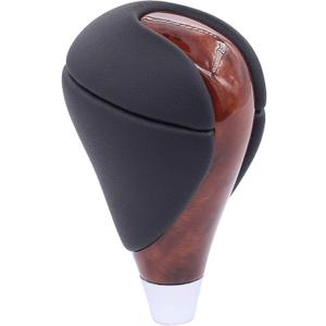 NewYall Walnut Wood Leather Gear Shift Knob for Lexus ES300 ES300h ES330 ES350 GS350 GS450h LS460 GS400 SC300 GS430 GS450h LS460 is F IS250 IS350 LS460 RX450h SC400