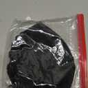 Whongkidz Basket Muzzle for Large Dogs, Soft Mesh Dog Mouth Guard, Allow Drinking, No Biting or Chewing - Black, L