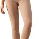 Women's Compression Leggings with Tummy Control and Butt Lifting, High-Waisted Capri Body Shaper (Sienna, Medium)