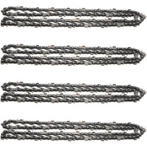 4 Pack 20 Inch Chainsaw Chain, 050" Gauge Low Kickback 72 Drive Links, Replacement for Husqvarna