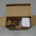 Surge Protector Outlet Extender with Rotating Plug, 6 AC Multi Plug Outlet with 4 USB Ports (3 USB C), 1800 J, 3-Sided Swivel Power Strip with Spaced Outlet Splitter for Dorm Office, White- Pack of 1