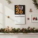 Diamond Art Calendar 2026, DIY Diamond Art Calendar, 12-Month Flip Wall Calendar with To Do List, Diamond Calendars 2026 for Home Office Decoration