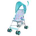 Peppa Pig Umbrella Stroller for Toddlers, Lightweight Foldable Travel Stroller with 3-Point Harness, Locking Wheels, Adjustable Canopy, Compact & Portable