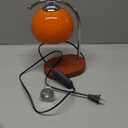 Mid Century Orange Glass Candle Warmer Lamp with Timer & Dimmer, Mothers Day Birthday Gifts for Women Mom, House Warming Gifts New Home, Wax Warmer Lamp for Bedroom Decor with 2 Bulbs