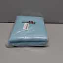 OVZME Aqua Blackout Curtains for Bedroom 63 Inch Length 2 Panels, Protect Privacy Thermal Insulated Solid Curtains for Bedroom, Dual Rod Pocket Window Treatment Blackout Drapes, 2x40Wx63L Inches