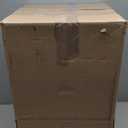 Bedsure ComfyFleece Cute Dog Beds Large Sized Dog - Washable Furry Pet Beds, Rectangle Orthopedic Corduroy Fleece Puppy Beds with Removable Zipper Cover, 25x21x7 inches, Night Blue