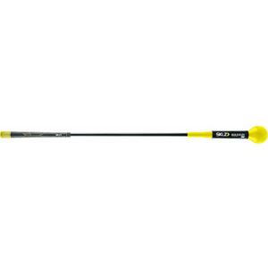 SKLZ Gold Flex Golf Swing Trainer and Warm-Up Stick - Essential Golf Accessories for Golfers, 40” Golf Equipment for Distance, Balance Building, Power & Grip Training, Portable & Course-Legal