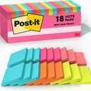 Post-it Notes, 3 in x 3 in., 18 Sticky Notes Pads, 100 Sheets per Pad, Poptimistic Collection, School Supplies and Oce Products, The Original Post-it Note (True)